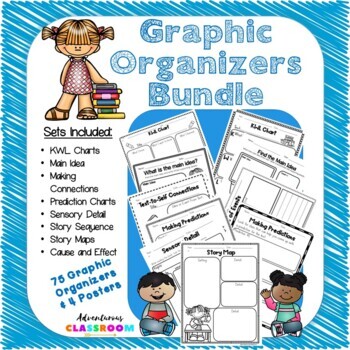 Preview of Graphic Organizers Bundle for Reading and Writing