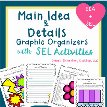Preview of Graphic Organizer For Main Idea and Supporting Details