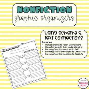 Preview of Graphic Organizers | Nonfiction | Using Schema | Making Connections