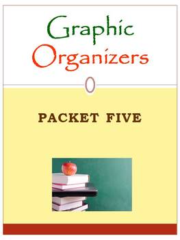 Preview of Graphic Organizers Packet Five: Mini Pack