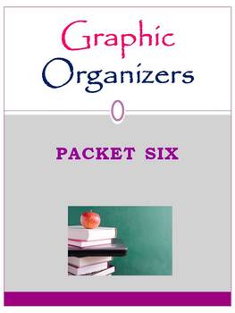 Preview of Graphic Organizers Packet Six: Mini Pack
