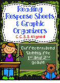 Reading Response Sheets & Graphic Organizers: C.C.S.S Alig