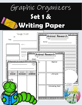 Preview of Graphic Organizers & Writing Paper K-2