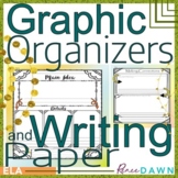 Graphic Organizers & Writing Paper - for Kindergarten & Fi
