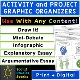 Graphic Organizers for Activities & Essays - Editable - An