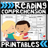 Graphic Organizers for Any Book (1st, 2nd, & 3rd)