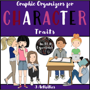 Preview of Graphic Organizers for Character Traits