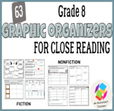 Grade 8 Graphic Organizers for Common Core Close Reading: 