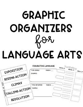 Preview of Graphic Organizers for Interactive Notebooks
