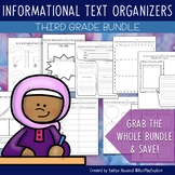 Informational Text Graphic Organizers and Notes for Third 