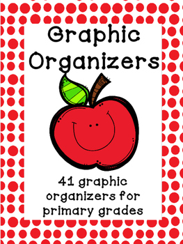 Preview of Graphic Organizers: 41 Reading Graphic Organizers Primary Grades
