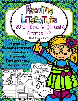 Preview of Graphic Organizers for Reading Literature Grades 1-2