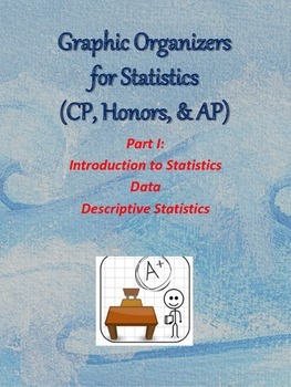 Preview of Graphic Organizers for Statistics 1 - Descriptive Statistics