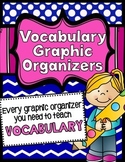 Graphic Organizers for Teaching Vocabulary, Common Core RL