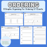 Graphic Organizers to Sequence 3-4 Events in Chronological Order