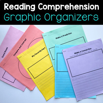 Preview of Graphic Organizers to Support Reading Comprehension & Writing