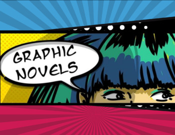 Preview of Graphic novel sign library or bookshelf