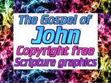 Graphics: 10 copyright free scripture JPEGS from the gospe