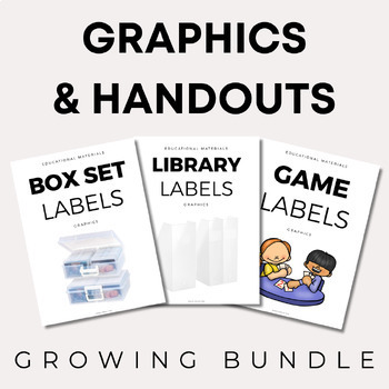 Preview of Graphics & Handouts | GROWING BUNDLE