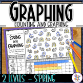Graphing - 1 to 1 Counting and Graphing Worksheets - 2 lev