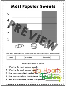 graphs and data 1st grade graphing worksheets graphing