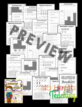 Graphs and Data: 1st Grade Graphing Worksheets & Graphing Activities