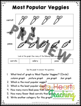 Graphs and Data: 1st Grade Graphing Worksheets & Graphing Activities