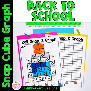 Preview of Back to School Kindergarten Graphing Worksheets and Math Games