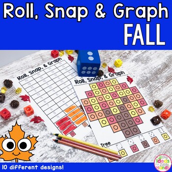 Preview of Fall Autumn Kindergarten Math Graphing Worksheets - 1st Grade No Prep Activities