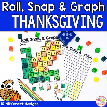 Preview of Thanksgiving Kindergarten Math Graphing Worksheets - 1st Grade No Prep Activity