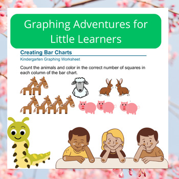 Preview of Graphing Adventures for Little Learners: Kindergarten Worksheets Exploring Bar C