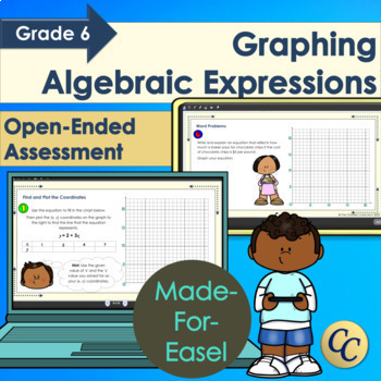 Preview of Graphing Algebraic Expressions | An Interactive, Open-Ended Assessment