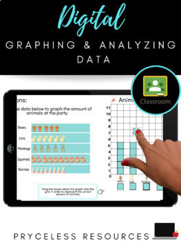Preview of Graphing & Analyzing Data | Interactive | Distance Learning | Google Classrooms