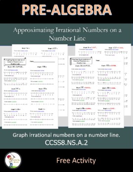 Preview of Graphing Approximations of Irrational Numbers