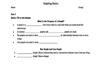Preview of Graphing Basics Notes