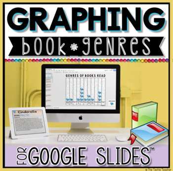 Preview of Graphing Book Genres in Google Slides™ Digital Reading Log