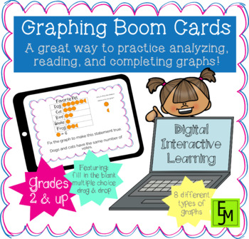 Preview of Graphing Boom Cards