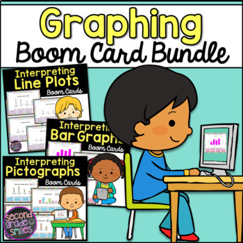 Preview of Graphing Boom Cards Bundle