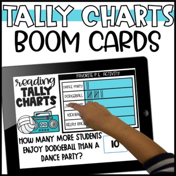 Preview of Graphing Boom Cards | Tally Charts