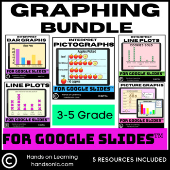 Preview of Graphing Bundle Google Slides