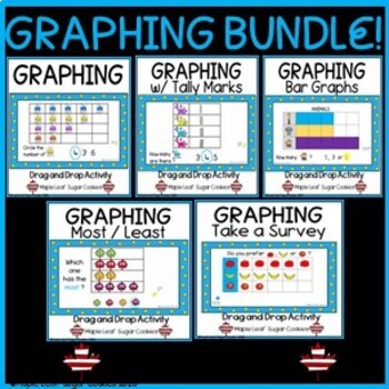 Preview of GRAPHING UNIT!!! ***Includes 5 Sets*** (Different Concepts) ** DATA ** Slides