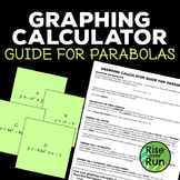 Graphing Calculator Tutorial for Parabolas, Free