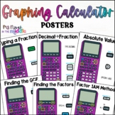 Graphing Calculators Posters