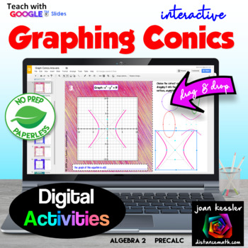 Preview of Graphing Conic Sections Digital Activity