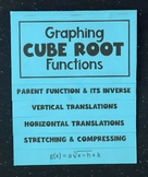 Graphing Cube Root Functions (Algebra Foldable)