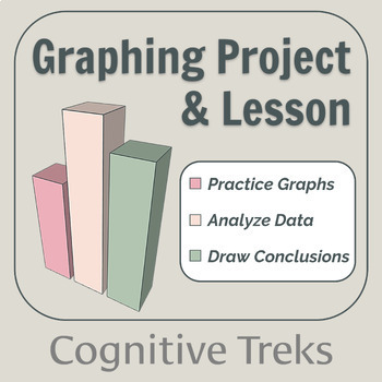 Preview of Graphing & Data Analysis Project - Tables & Graphing Science Skills - Digital