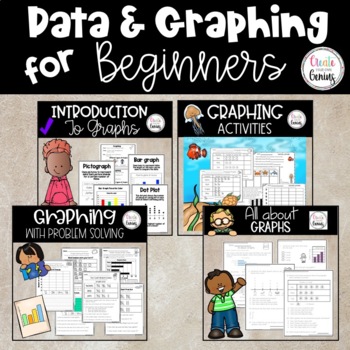 Preview of Graphing Data| Introduction to Graphs Growing Bundle ⭐️ Beginners