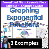 Graphing Exponential Functions & Transformations Presentation