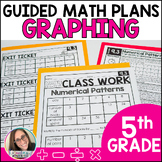 Fifth Grade Graphing Guided Math Lesson Plans & Small Grou