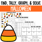 Halloween Find, Tally, Graph, and Solve